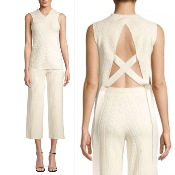 Yigal AzrouëlChevron Ottoman Knit Top - Picture 2 of 8